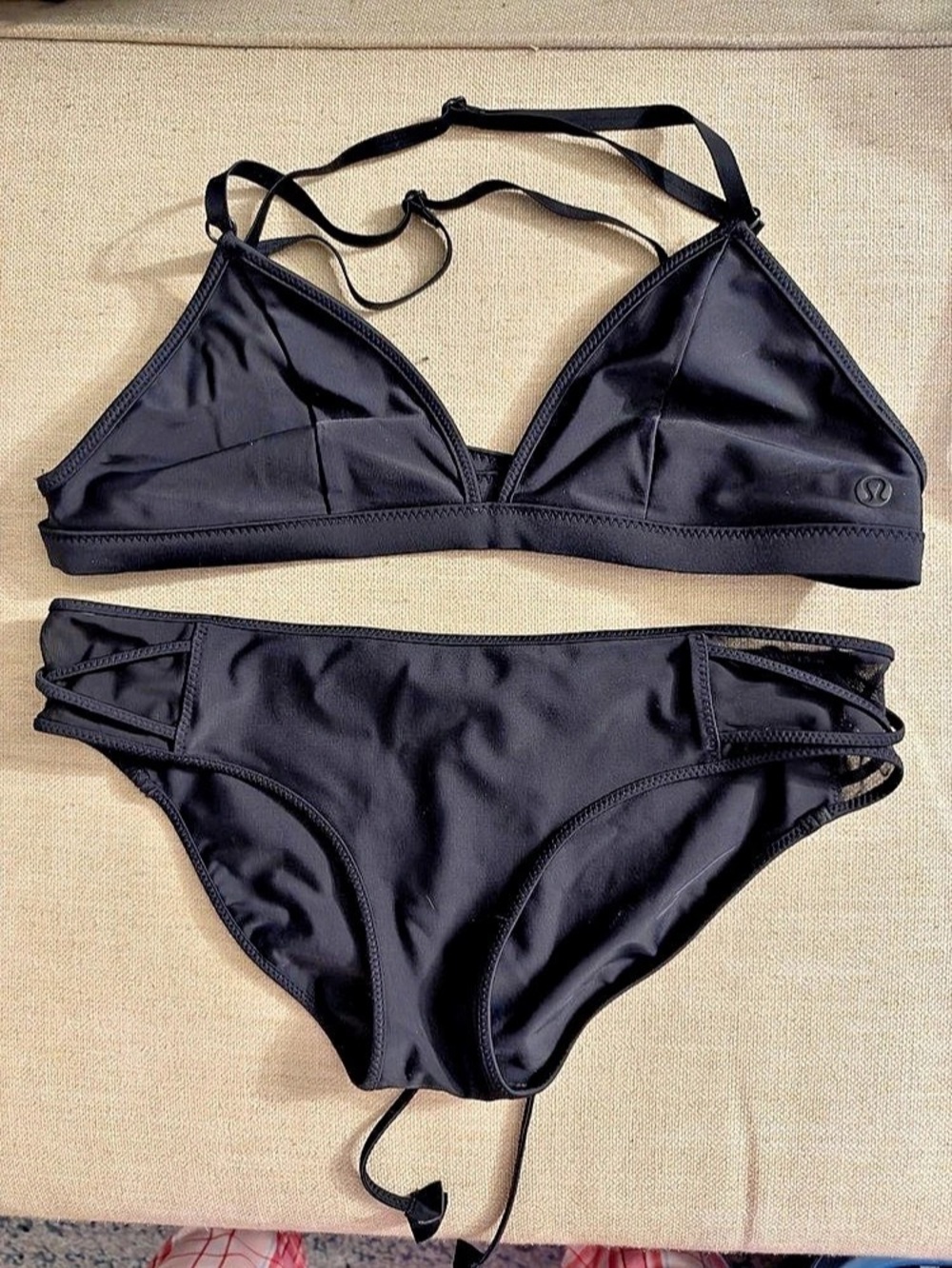 Lululemon Black Bikini Set